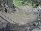 View from above in Ollantaytambo