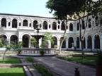 The convent's court yard