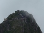 Close-up of the mountain