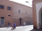 This is the hotel in Marrakech. Doesn't look too good from the outside