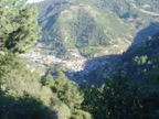 Angangueo, as seen from the mountain