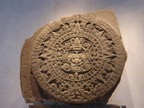 The famous Aztec Calendar, which is no calendar at all