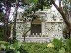 Temple in the museum garden