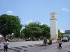 The main square in Cozumel