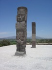 One of them is a replica, the original is in the museum on Mexico City