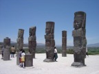 They used to hold up the long-gone roof of the temple