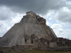 The pyramid of the magician in Uxmal