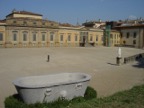 A Roman bath in front of the Palazzo Pitti