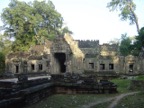 The entrance of the Preah Khan temple in Angkor (Cambodia)