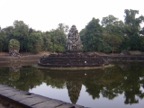 The lake of the temple of Preah Neak Pean