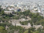 The agora, which was the center of Ancient Athenian life