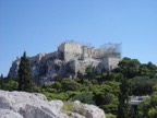 The Acropolis, which they were still building