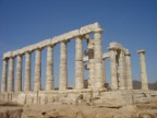 The Poseidon temple in Sounio