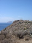 The temple in Sounio is in a nice location