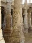 Another picture of the carvings in the Ranakpur temple