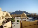 The courtyard of Amber palace