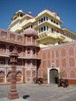 Inside the Jaipur city palace