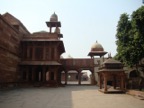 Inside Fatehpur Sikri, the city built by the emperor Akbar