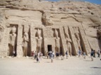 Abu Simbel - the temple of Hathor or Nerfertari, also known as the Small Temple