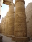 Karnak - the Hypostyle hall, all the columns are over 10 meters high