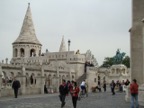 Fisherman's Bastion. These are in old Buda. They are purely decoration, not real defences.