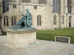 Statue of Constantine the Great who was crowned emperor here