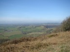 View over Yorkshire from near the Sutton bank visitor centre