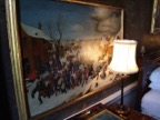 A Bruegel. Or not, apparently it was painted by one of Bruegel's disciples. Also, they should put the lamp further away.