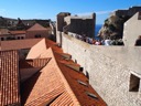 On the walls of Dubrovnik