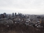 Montreal city centre as seen from Mont Royal